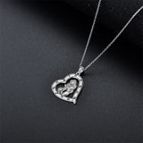 Sterling Silver Heart 12 Constellations Pendant Necklace