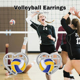 Sterling SilverHockeyBasketball Softball Football Volleyball Pickleball Soccer Baseball Tennis Stud Sport Earrings