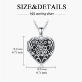 Sterling Silver Personalized Photo  Pendant Necklace