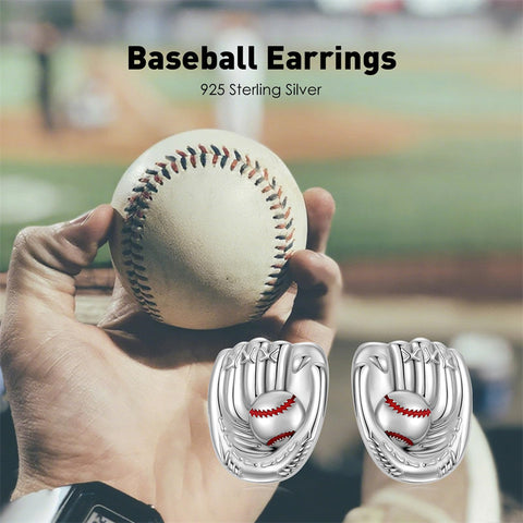 Sterling SilverHockeyBasketball Softball Football Volleyball Pickleball Soccer Baseball Tennis Stud Sport Earrings