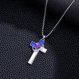Sterling Silver Cross Pendant Necklace Christian Religious Jewelry Gifts for Anniversary