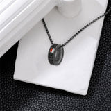 Sterling Silver 10K Gold 14K Gold 18K Gold Custom Class Pendant Necklace for Men