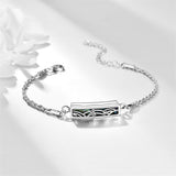 Urn Bracelet for Ashes 925 Sterling Silver Cremation Jewelry for Ashes Keepsake