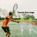 Sterling SilverHockeyBasketball Softball Football Volleyball Pickleball Soccer Baseball Tennis Stud Sport Earrings