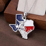 Sterling Silver  Bluebonnets Cow Skull Cowboy Hat Boot Cactus Cowgirl Texas Necklace Texas Necklace