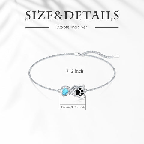 Sterling Silver Heart Urn Bracelet for Ashes Memorial Keepsake Jewelry Gifts for Women