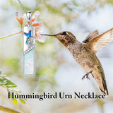 Sterling Silver  Opal Personalized Engraved Bar Pet  Butterfly Dragonfly Tree of Life  Urn Necklace for Ashes