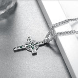 14K Gold Plated  Cross Necklace Religious Amulets Jewelry Gifts