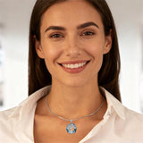 Sterling Silver Tree of Life Necklace Mother Daughter Mother Son Pendant Necklace Gift for Mother's Day Christmas