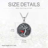 Sterling Silver Personalized Photo &Engraved Round Photo Necklace