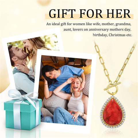 Sterling SilverTurquoise Red Coral Lapis Lazuli Malachite Paperclip Chain Necklace