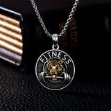 Sterling Silver Dragon Eagle Lion Tiger Wolf Pendant Necklace