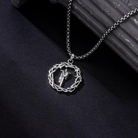 Sterling Silver Cross Pendant Necklace Christian Religious Jewelry Gifts for Anniversary
