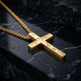 14K Gold Plated Soccer Football Basketball Baseball Cross  with Bible Verses Religious Pendant Necklace for Men