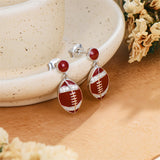 Sterling SilverHockeyBasketball Softball Football Volleyball Pickleball Soccer Baseball Tennis Stud Sport Earrings