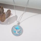 Sterling Silver Bald Eagle Dove Koi Fish Horse Pendant Necklace