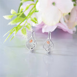 925 Sterling Silver Scorpion Leverback Earrings