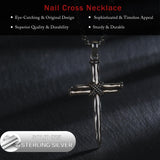 14K Gold Plated Cross Pendant Necklace Protection Jewelry Religious Gift