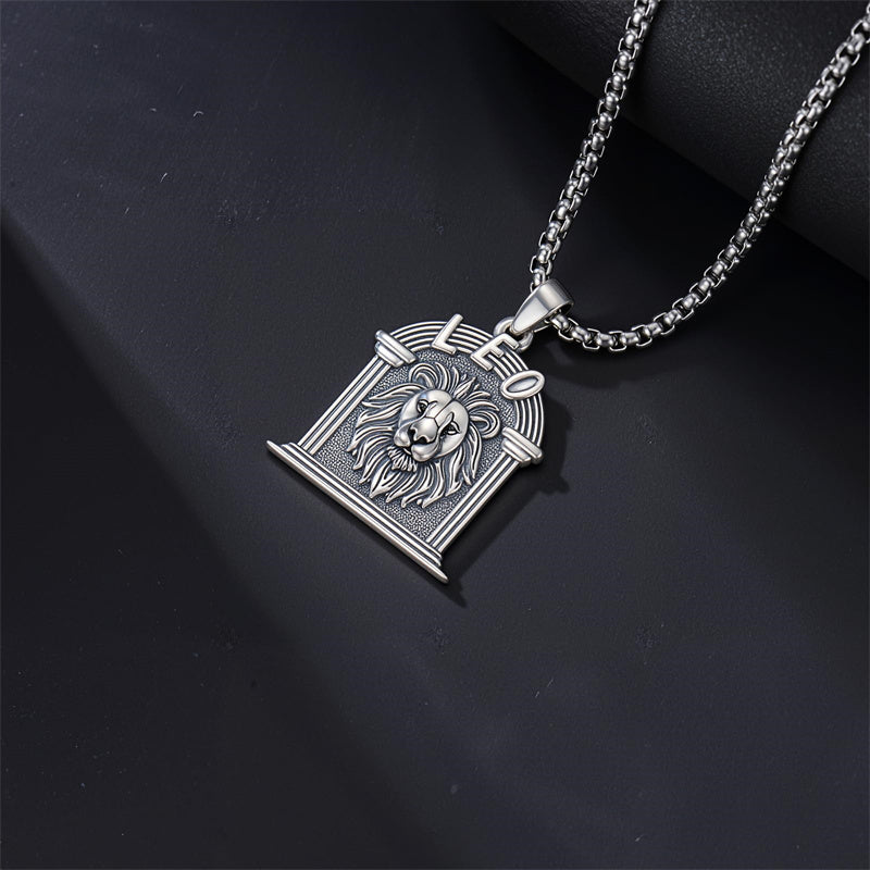 Sterling Silver Constellation Celestial Pendant Necklace