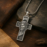 Sterling Silver Cross Pendant Necklace Christian Religious Jewelry Gifts for Anniversary