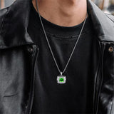 Sterling Silver Custom Photo Class High School College Graduation  Necklace