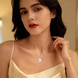 Sterling Silver Dove Hummingbird Red Cardinal Pendant Necklace