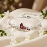 Sterling Silver Dragonfly Butterfly Cardinal Hummingbird Jesus Fish Lotus Daisy Sunflower Rose Faith Cross Bracelet