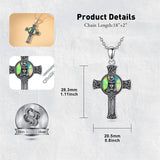 Sterling Silver Medusa Goddess Hand & Heart Ma’at Goddess Nefertiti Goddess Religious Pendant Necklace