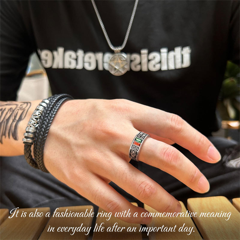 Sterling Silver Custom High School College University Graduation Ring