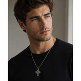 14K Gold Plated Celtic Vikin Cross Pendant Necklace Irish Jewelry Religious Protective Gift