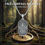 Sterling Silver Memento Mori Tree of Life Anubis Pendant Viking Amulet   Protection Pendant Necklace Egyptian Jewelry