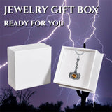 Sterling Silver Thors Hammer Urn Necklace for Ashes