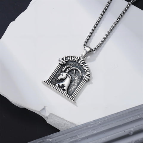 Sterling Silver Constellation Celestial Pendant Necklace