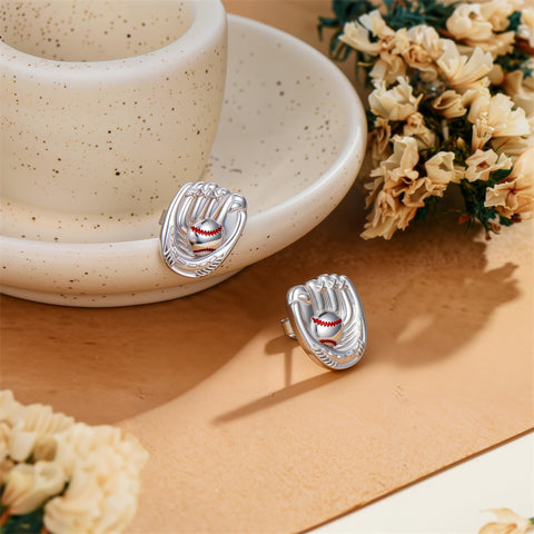 Sterling SilverHockeyBasketball Softball Football Volleyball Pickleball Soccer Baseball Tennis Stud Sport Earrings