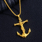 14K Gold Plated Cross Pendant Necklace  Religious Faith Jewelry Gifts for Christmas