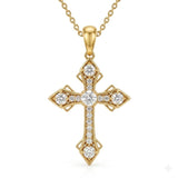 14K Gold Plated Cross Necklaces for Women Faith Jewelry for  Anniversary Christmas Birthday Mother's Day
