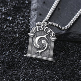 Sterling Silver Constellation Celestial Pendant Necklace