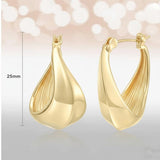 14K Gold Plated Trendy Elegant  Earring for Women