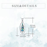 Mountain Necklace for Women  Silver Nature Necklace Jewelry Gift for Skiers, Hikers, Campers, Climbers and Nature Lovers