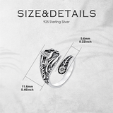 Sterling Silver Vintage Bee Butterfly Dragonfly Hummingbird Tree of Life Sunflower Spoon Rings