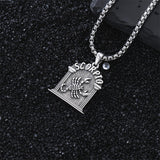 Sterling Silver Constellation Celestial Pendant Necklace