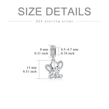 Sterling Silver Otter/Squirrel/Elephant/Axolotl Bracelet Charm Animal Charm Bead for Women