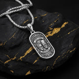 Sterling Silver Memento Mori Tree of Life Anubis Pendant Viking Amulet   Protection Pendant Necklace Halloween Gift