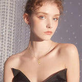 10K 14K 18K Yellow Gold  Phoenix Pendant Necklace for Women