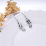 Sterling Silver Scortpion Drop Earrings