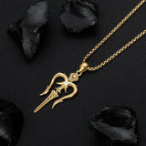 14K Gold Plated Cross Pendant Necklace for Men Religious Jewelry Christian Gift