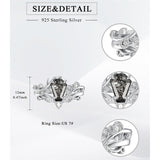 Sterling Silver Pear Oval Kite Heart Hexagon Emerald Coffin Cut Gemstone Engagement Promise Ring Set