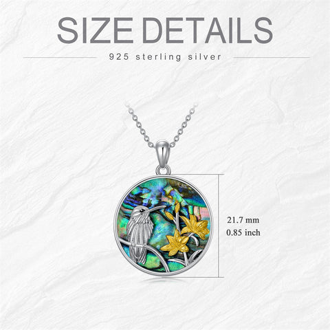 Sterling Silver PhoenixRaven Panda Hummingbird Sea Turtle Pendant Necklace Mother's Day Christmas Gifts