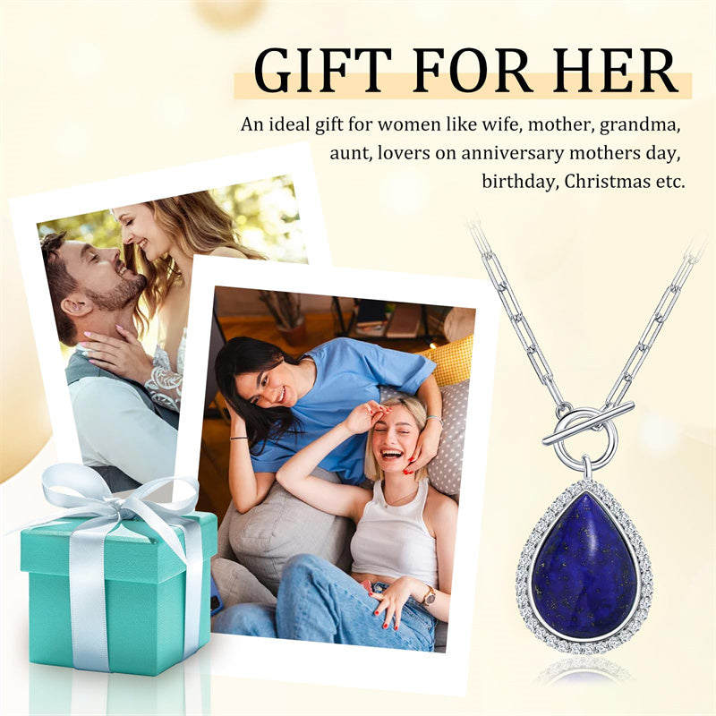 Sterling SilverTurquoise Red Coral Lapis Lazuli Malachite Paperclip Chain Necklace