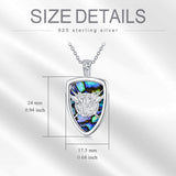 Sterling Silver Peace Sign Coexist Peace Symbol Pirate Tree of Life Thor's Hammer Wolf Raven Viking Series Necklace
